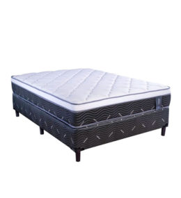 Cama Indufoam fresco foam c/ pillow top twin