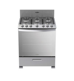 Cocina de horno Whirlpool con 6 Quemadores